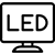 led-tv icon