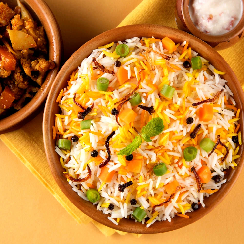 BIRYANI AND RICE